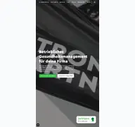 Kleine Seitenvorschau von strong-partners.de