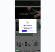 Kleine Seitenvorschau von weedlings.de