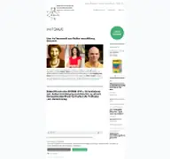 Kleine Seitenvorschau von kultur-vermittlung.ch