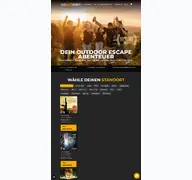 Kleine Seitenvorschau von we-escape.de