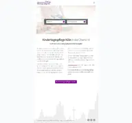 Kleine Seitenvorschau von uebersicht.kindertagespflege-koeln.de