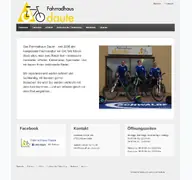 Kleine Seitenvorschau von fahrradhaus-daute.de