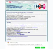 Kleine Seitenvorschau von itp-information.de