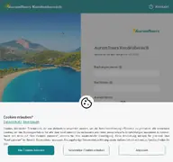 Kleine Seitenvorschau von kundenbereich.aurumtours.de