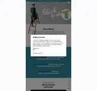 Kleine Seitenvorschau von ministeriumfuerglueck.de