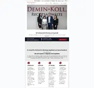 Kleine Seitenvorschau von demin-koll.de