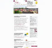 Kleine Seitenvorschau von wehringen.de
