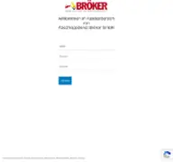 Kleine Seitenvorschau von kundenlogin.abschleppdienst-broeker.de