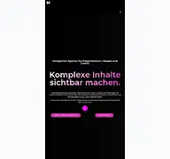 Kleine Seitenvorschau von marketing4d.de