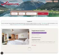Kleine Seitenvorschau von booking.alpenrose-pertisau.at