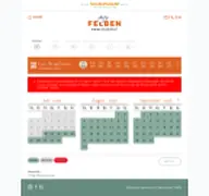 Kleine Seitenvorschau von booking.felben.at