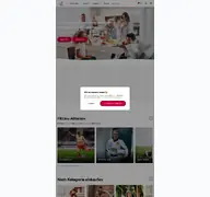 Kleine Seitenvorschau von fitline.com