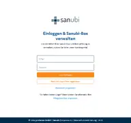 Kleine Seitenvorschau von kundenportal.sanubi.de
