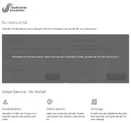 Kleine Seitenvorschau von kundenportal.stadtwerke-emsdetten.de