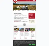 Kleine Seitenvorschau von martinsweg-am-mittelrhein.de