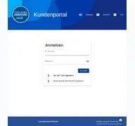 Kleine Seitenvorschau von kundenportal.stadtwerke-herford.de