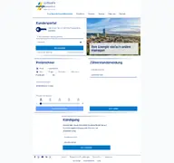Kleine Seitenvorschau von kundenportal.stadtwerke-jena.de