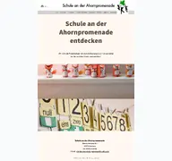 Kleine Seitenvorschau von schule-an-der-ahornpromenade.de