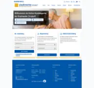 Kleine Seitenvorschau von kundenportal.stadtwerke-zirndorf.de