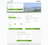 Kleine Seitenvorschau von kundenportal.sw-gmhuette.de