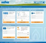 Kleine Seitenvorschau von kundenportal.swsn.de