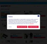 Kleine Seitenvorschau von outspot.be