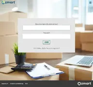 Kleine Seitenvorschau von kundenportal.zmart24.de