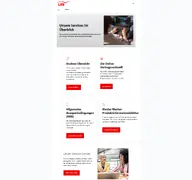 Kleine Seitenvorschau von kundenservice.lbs.de