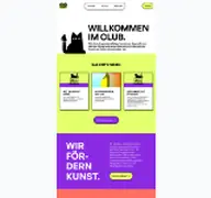 Kleine Seitenvorschau von kunstclub-bayreuth.de