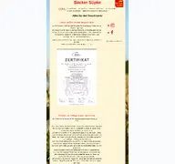 Kleine Seitenvorschau von baecker-suepke.de