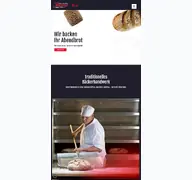 Kleine Seitenvorschau von baeckerei-imping.de
