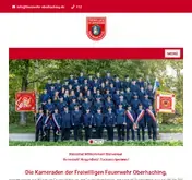 Kleine Seitenvorschau von feuerwehr-oberhaching.de