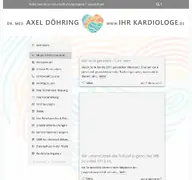 Kleine Seitenvorschau von ihrkardiologe.de