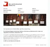Kleine Seitenvorschau von kunstschule-prib.de