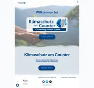 Kleine Seitenvorschau von climate-counter.drv.de