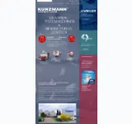 Kleine Seitenvorschau von kunzmann-fraesmaschinen.de