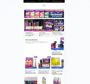 Kleine Seitenvorschau von mcvapes.de