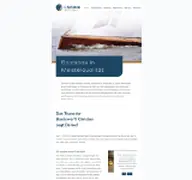Kleine Seitenvorschau von bootswerft-christen.de