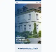 Kleine Seitenvorschau von kurhaus-bad-steben.de