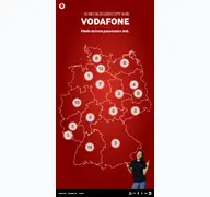 Kleine Seitenvorschau von retail-jobs.vodafone.de