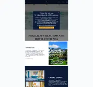 Kleine Seitenvorschau von kurhotel-fontenay.de