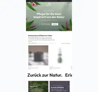 Kleine Seitenvorschau von messegue.de