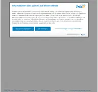 Kleine Seitenvorschau von tripit.com