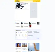 Kleine Seitenvorschau von o2.aol.de