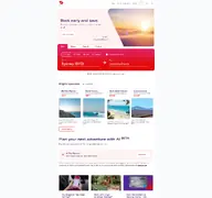 Kleine Seitenvorschau von virginaustralia.com