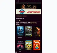 Kleine Seitenvorschau von metropol-kino.at