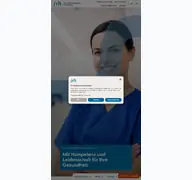 Kleine Seitenvorschau von kurpfalzkrankenhaus.de
