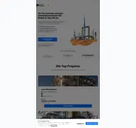 Kleine Seitenvorschau von investdubai.de