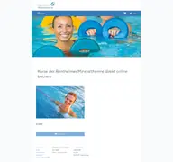 Kleine Seitenvorschau von kurse.bentheimer-mineraltherme.de