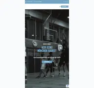 Kleine Seitenvorschau von muenchenbasket.de